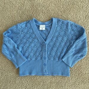 Baby Blue Abercrombie Kids Knit Cardigan – Girls Size 5/6